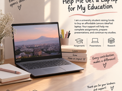 Help Me Get a Laptop for My Education